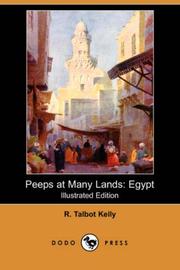 Cover of: Peeps at Many Lands: Egypt (Illustrated Edition) (Dodo Press)