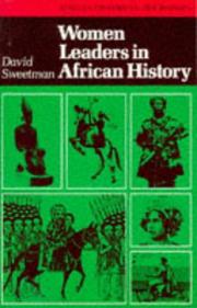 Cover of: Women leaders in African history