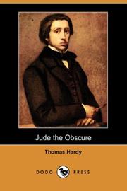 Cover of: Jude the Obscure (Dodo Press) by Thomas Hardy