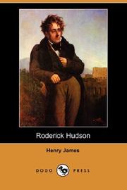 Cover of: Roderick Hudson (Dodo Press) by Henry James