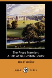 Cover of: The Prose Marmion | Sara D. Jenkins