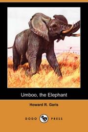 Cover of: Umboo, the Elephant (Dodo Press) by Howard Roger Garis