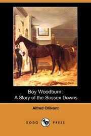 Cover of: Boy Woodburn by Alfred Ollivant