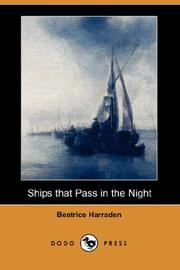 Cover of: Ships that Pass in the Night (Dodo Press) by Beatrice Harraden