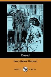 Cover of: Queed (Dodo Press) by Henry Sydnor Harrison