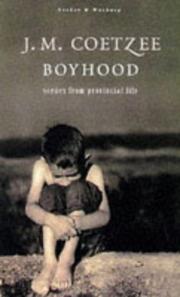 Cover of: Boyhood  by J. M. Coetzee