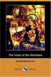 Cover of: The Voice of the Machines (Dodo Press)