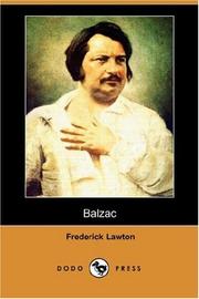 Cover of: Balzac (Dodo Press) by Frederick Lawton