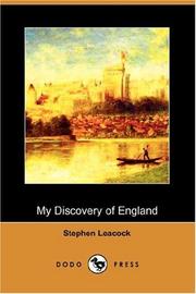 Cover of: My Discovery of England (Dodo Press) by Stephen Leacock