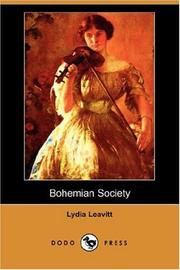 Bohemian society by Lydia Leavitt
