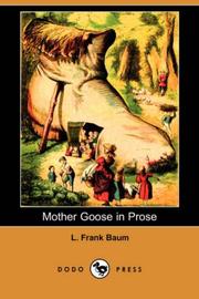 Cover of: Mother Goose in Prose (Dodo Press) by L. Frank Baum