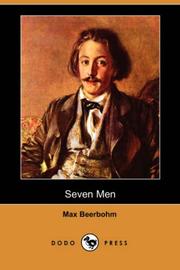 Cover of: Seven Men (Dodo Press) by Sir Max Beerbohm
