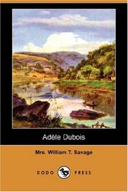 Cover of: Adele Dubois (Dodo Press)