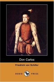 Cover of: Don Carlos (Dodo Press) by Friedrich Schiller, R. D. Boylan