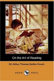 Cover of: On the Art of Reading (Dodo Press) by Arthur Quiller-Couch