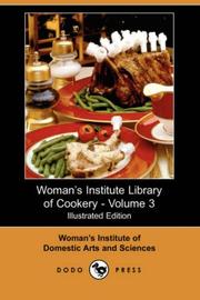Cover of: Woman's Institute Library of Cookery - Volume 3 (Illustrated Edition) (Dodo Press)