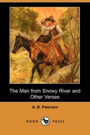 Cover of: The man from Snowy River and other verses