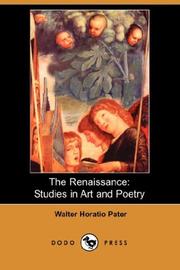 Cover of: The Renaissance by Walter Pater