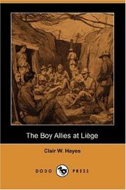 Cover of: The Boy Allies at Liège (Dodo Press)