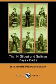Cover of: The 14 Gilbert and Sullivan Plays - Part 2 (Dodo Press)