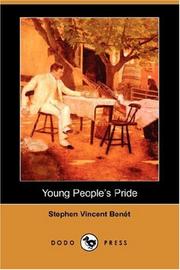 Cover of: Young People's Pride (Dodo Press) by Stephen Vincent Benét