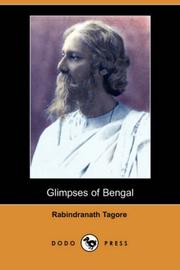 Cover of: Glimpses of Bengal (Dodo Press) by Rabindranath Tagore