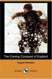 Cover of: The Coming Conquest of England (Dodo Press) by August Niemann, August Niemann