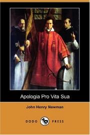 Cover of: Apologia Pro Vita Sua (Dodo Press) by John Henry Newman