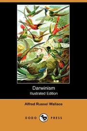 Cover of: Darwinism (Illustrated Edition) (Dodo Press) by Alfred Russel Wallace, Alfred Russel Wallace