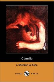 Cover of: Carmilla (Dodo Press) by Joseph Sheridan Le Fanu