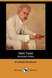 Cover of: Mark Twain (Illustrated Edition) (Dodo Press)
