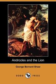 Cover of: Androcles and the Lion (Dodo Press) by George Bernard Shaw