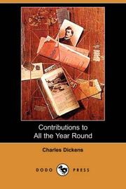 Contributions to All the Year Round