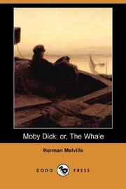 Cover of: Moby Dick; or, The Whale (Dodo Press) by Herman Melville