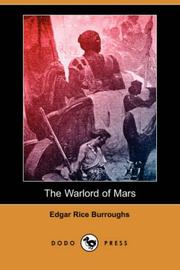 Cover of: The Warlord of Mars (Dodo Press) by Edgar Rice Burroughs