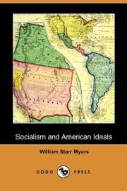 Cover of: Socialism and American Ideals (Dodo Press)
