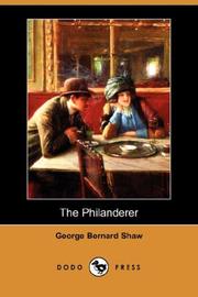 Cover of: The Philanderer (Dodo Press) by George Bernard Shaw