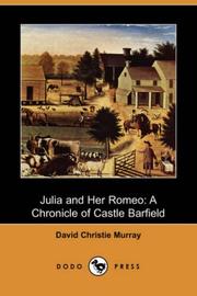 Cover of: Julia and Her Romeo by David Christie Murray