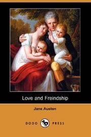 Cover of: Love and Freindship (Dodo Press) by Jane Austen