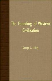 Cover of: The Founding Of Western Civilization