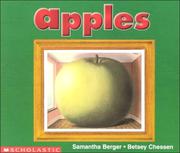 Cover of: Apples (Learning Center Emergent Readers) | Samantha Berger