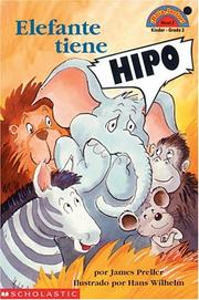 Cover of: Hiccups For Elephant (elefante Tien E Hipo) Level 2 by James Preller