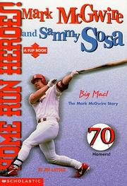 Cover of: Home Run Heroes: Mark McGwire and Sammy Sosa