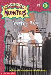Cover of: Vampire baby