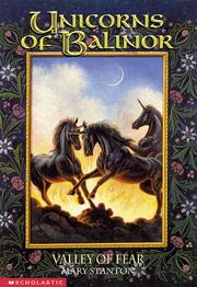 Cover of: Valley Of Fear by Mary Stanton