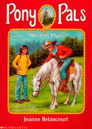 Cover of: Western Pony (Pony Pals) by Jeanne Betancourt, Jeanne Bethancourt