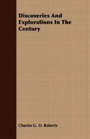 Cover of: Discoveries And Explorations In The Century