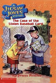 Cover of: The Case of the Stolen Baseball Cards (A Jigsaw Jones Mystery, Book 5) by James Preller