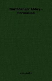 Novels (Northanger Abbey / Persuasion)