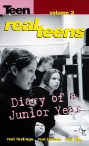 Cover of: Diary of a junior year. by 